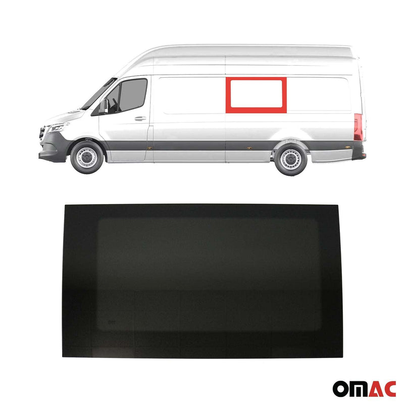 2010-2018 Mercedes Sprinter W906 Local Pickup Window Glass Mid Left Side L3 L4