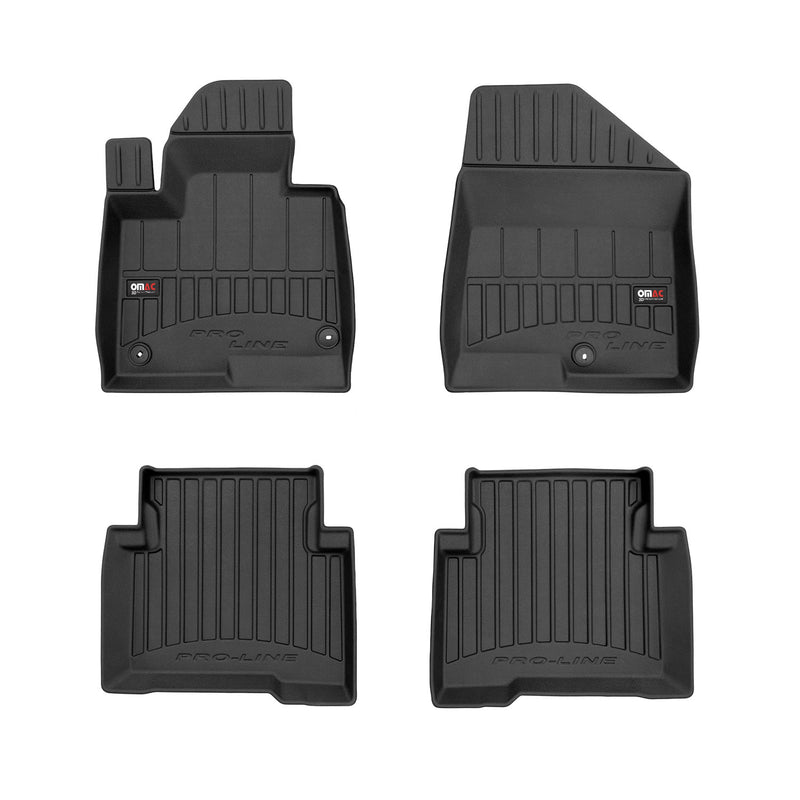 2013-2018 Hyundai Santa Fe Premium Floor Mats Liners Full Set All Weather Heavy Duty