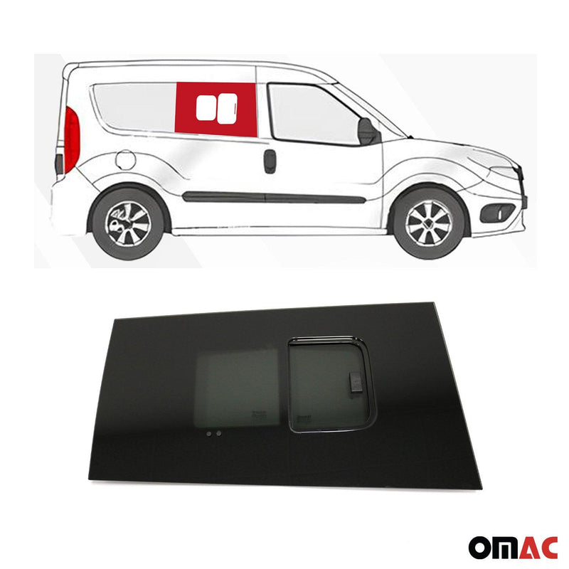 2015-2022 RAM ProMaster City Sliding Window Glass Fit Kit Front Right Side