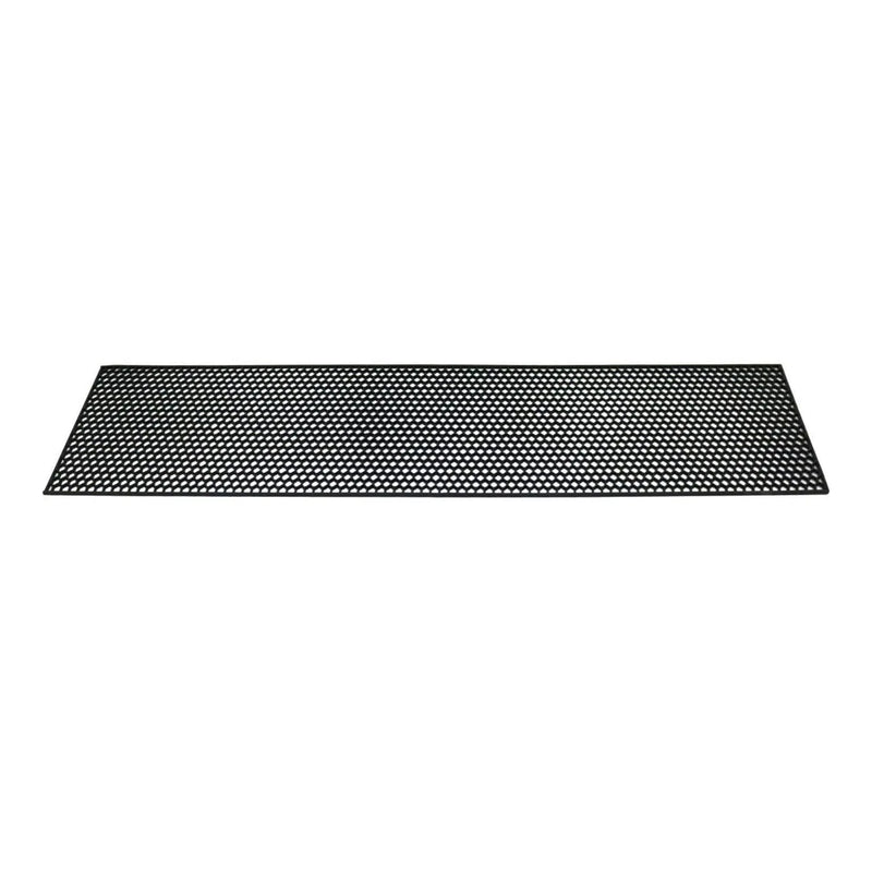 39.37"x 9.44" Trimmable Black ABS Plastic Honeycomb Mesh Grill Spoiler Bumper