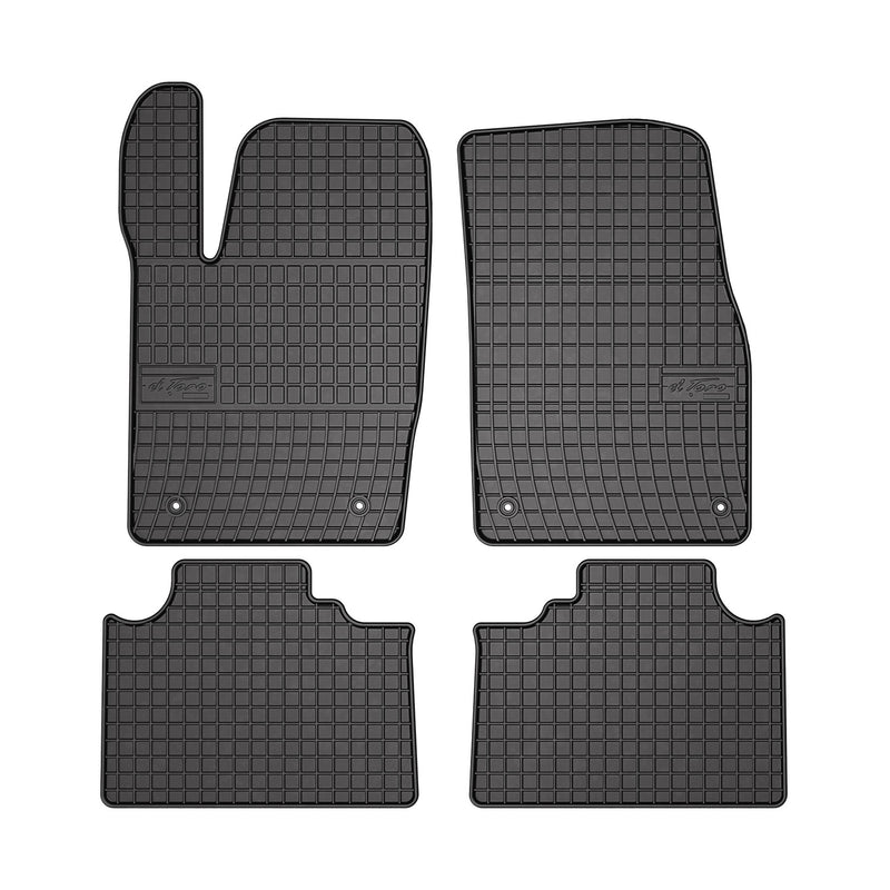 2016-2022 Jeep Grand Cherokee OMAC Floor Matss Liner Black Rubber All-Weather