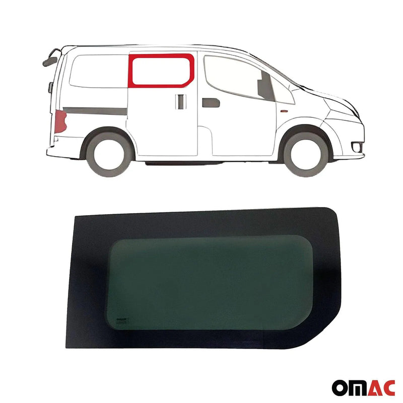 Window Glass for Chevrolet City Express 2015-2018 Right Sliding Door L1 Short