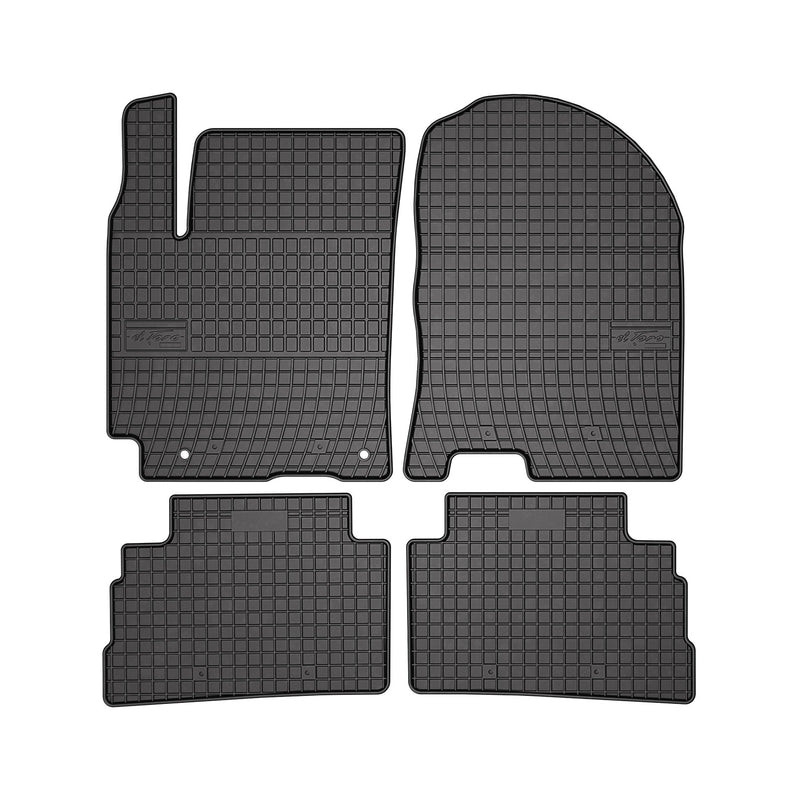 2018-2023 Hyundai Kona Floor Mats Liners Full Set All Weather Rubber Black