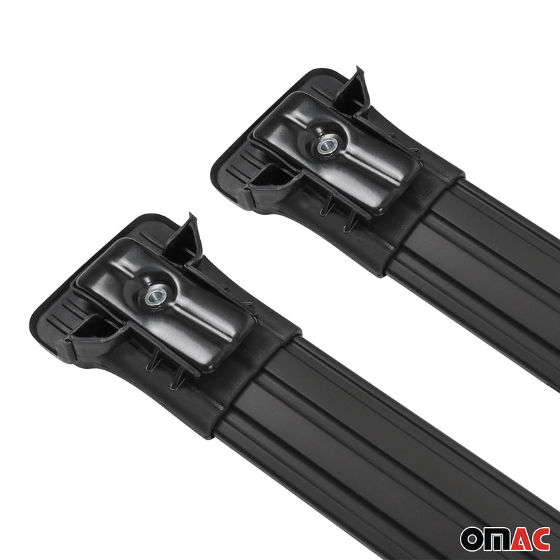 2014-2023 Jeep Cherokee Roof Rack Cross Bars Black