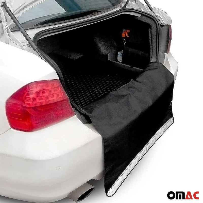 Rear Bumper Protector Mat Trunk Pet Cargo Liner Waterproof for Ford Black 1Pc