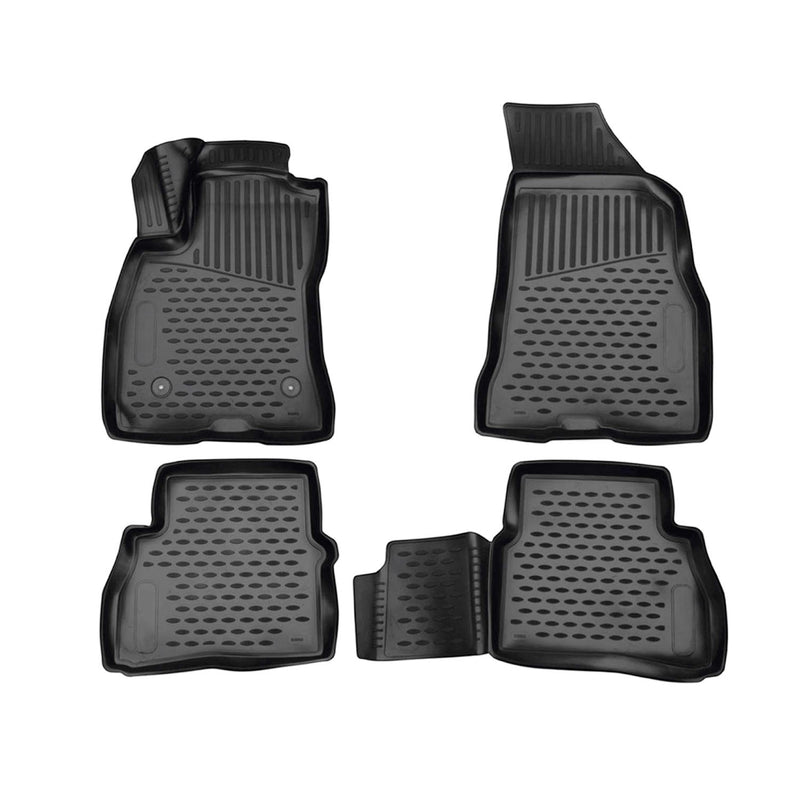 2015-2022 RAM ProMaster City Floor Mats Liners Full Set All Weather Black