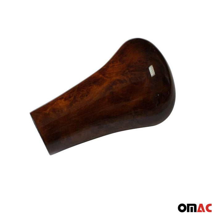 Gear Shift Knob Shifter for BMW 5 E12 E28 E34 E39 E60 Walnut Without Emblem