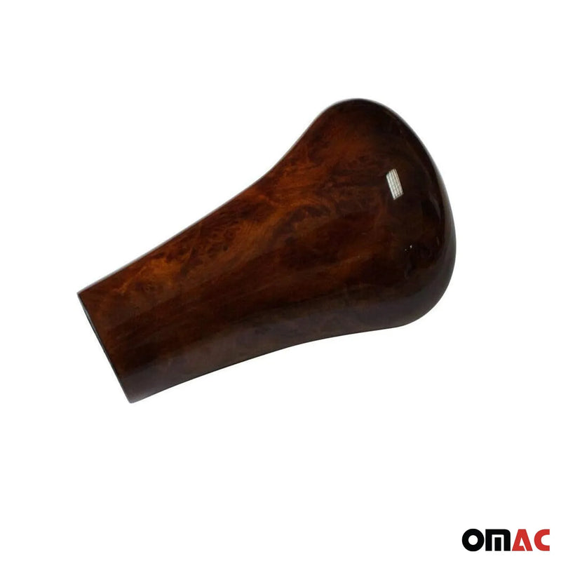 BMW 5 Series E12 E28 E34 E39 E60 Gear Shift Knob Shifter Handle Walnut Without Emblem