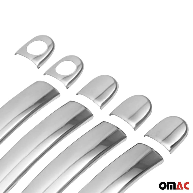 Car Door Handle Cover Protector for VW Jetta A6 2011-2014 Steel Chrome 9 Pcs - OMAC USA