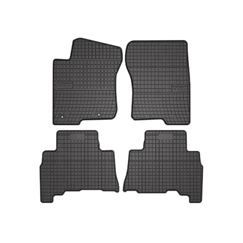 2008-2021 Lexus LX 570 Floor Mats Liners Full Set All Weather Rubber Black