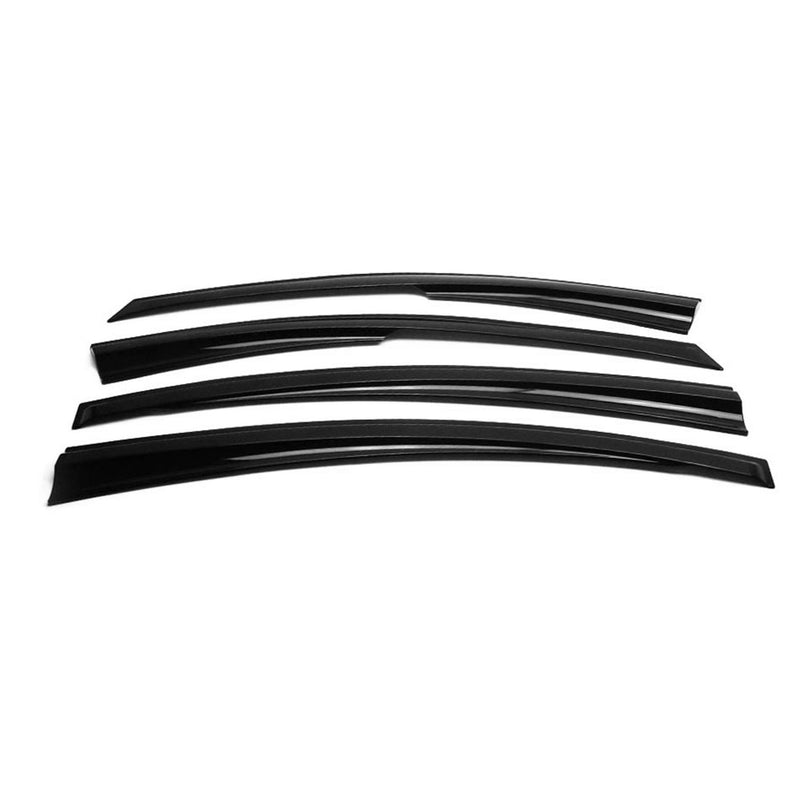 2004-2009 Mercedes E Class W211 Sedan Window Visor Vent Rain Deflector 4Pcs Smoke