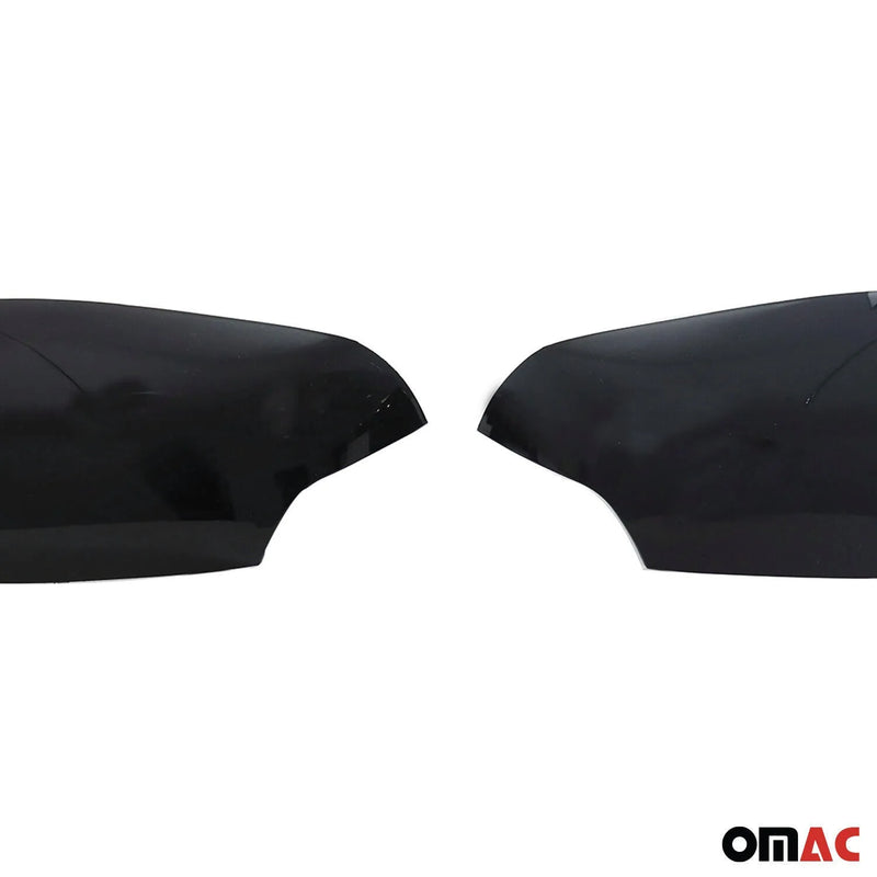 2015-2023 Ford Ranger T6 Side Mirror Cover Caps Piano Black 2 Pcs