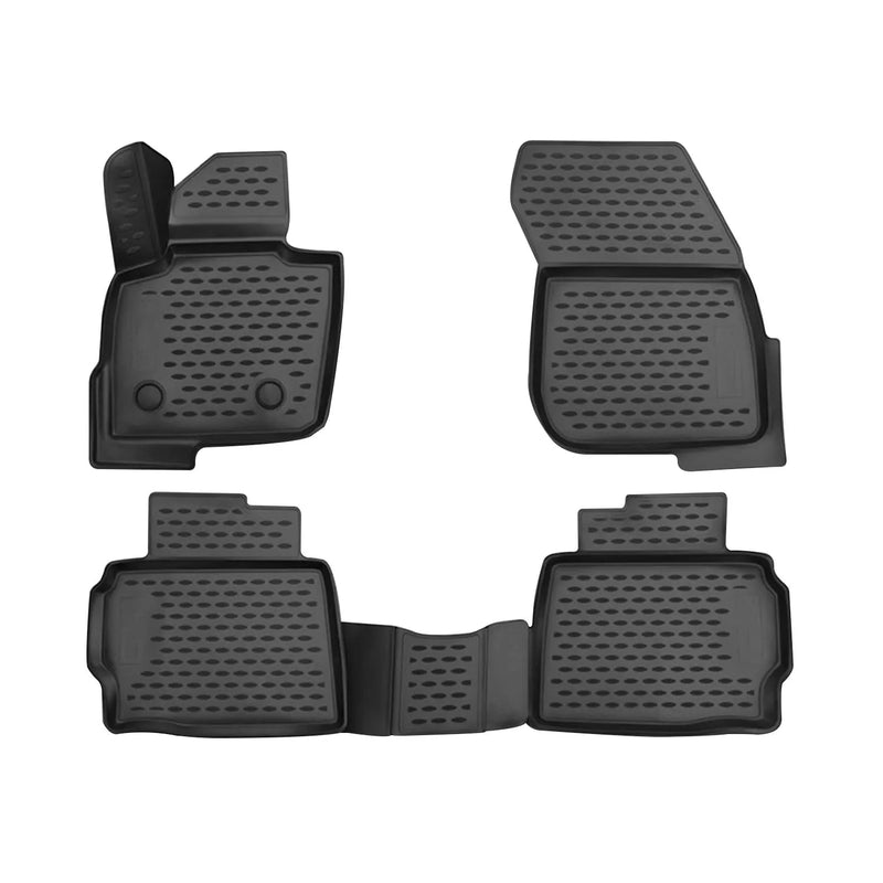 2016-2020 Ford Fusion Sedan Floor Mats Liners Full Set All Weather Black