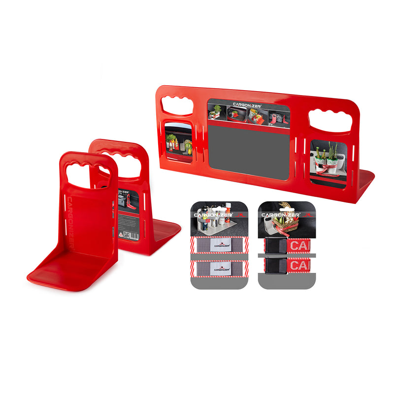 Red Trunk Organizer Stopper Stand 3 Pcs.