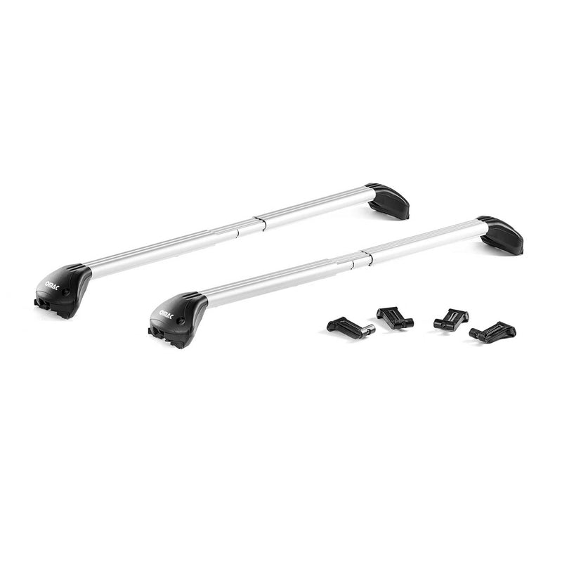 2022-2024 Audi Q4 e-tron Roof Rack Cross Bars Silver