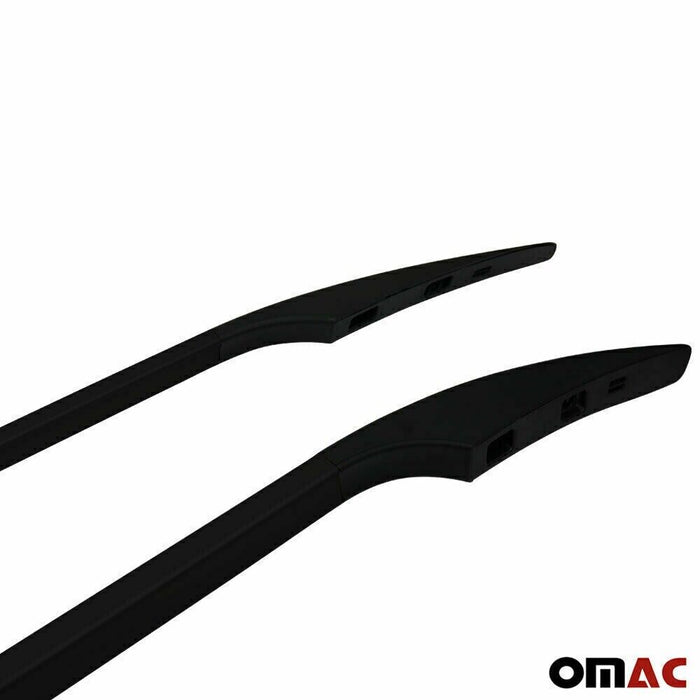 Roof Rack Side Rails for RAM ProMaster City 2015-2022 L2 Long Aluminium Black 2x