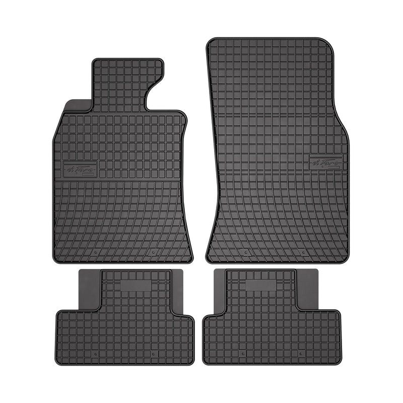 2001-2014 Mini Cooper Floor Mats Liners Full Set All Weather Rubber Black