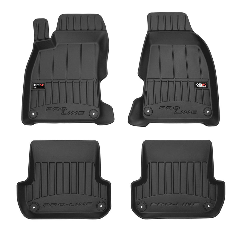 2001-2004 Audi A4 Sedan Premium Floor Mats Liners Full Set All Weather Heavy Duty