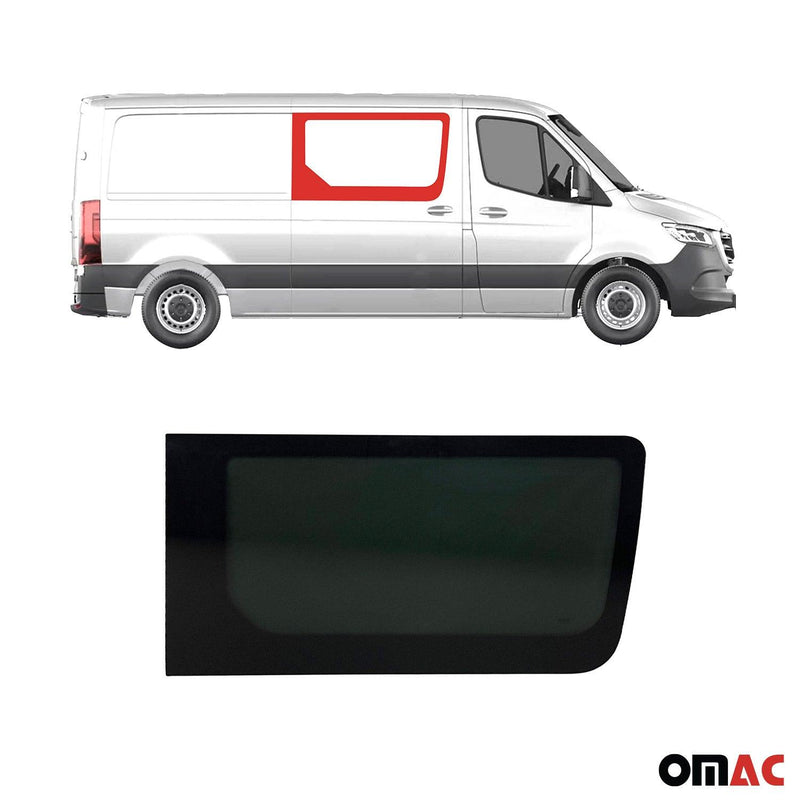 2006-2018 Mercedes Sprinter W906 Window Glass Fit Kit Right Sliding Fixed Door