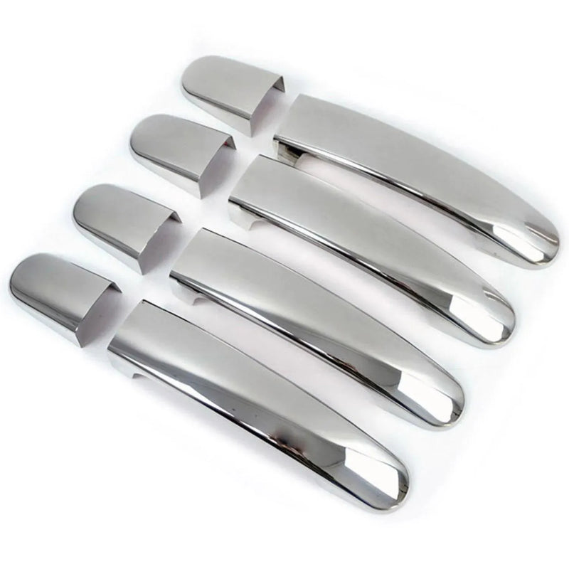 Car Door Handle Cover Protector for Ford Transit 150 2015-2024 Steel 8 Pcs - OMAC USA