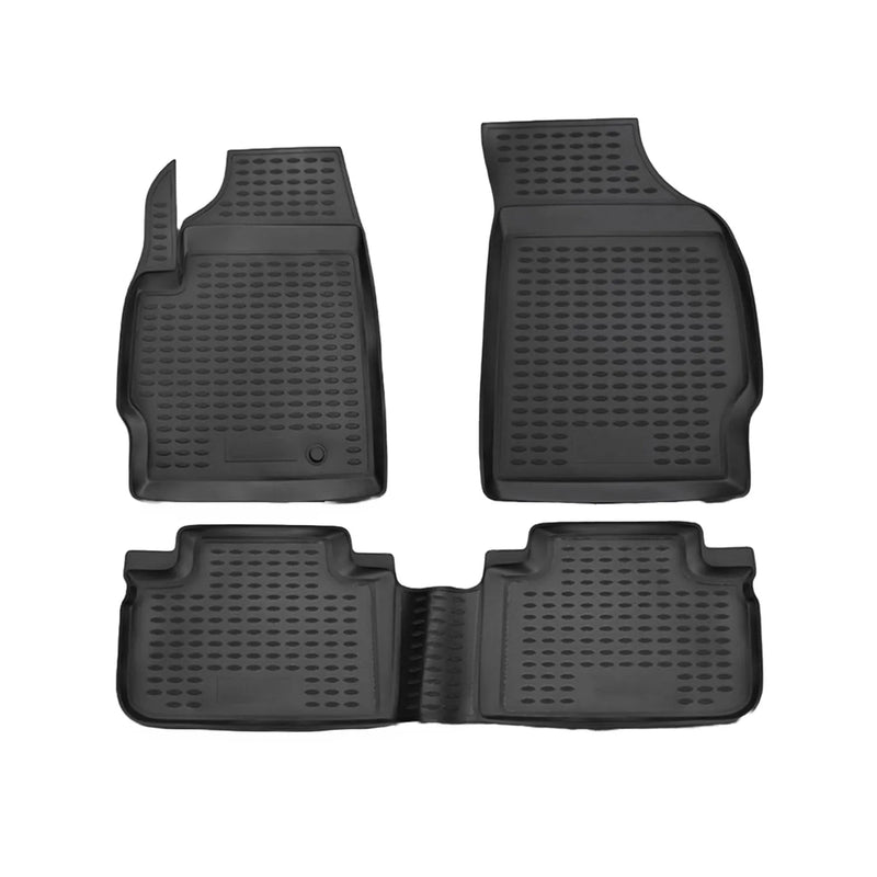 2008-2012 Ford Escape Floor Mats Liners Full Set All Weather Black