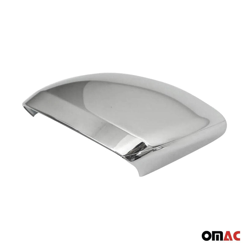 Side Mirror Cover Caps fits Mercedes Metris 2016-2024 ABS Chrome Silver 2Pcs - OMAC USA