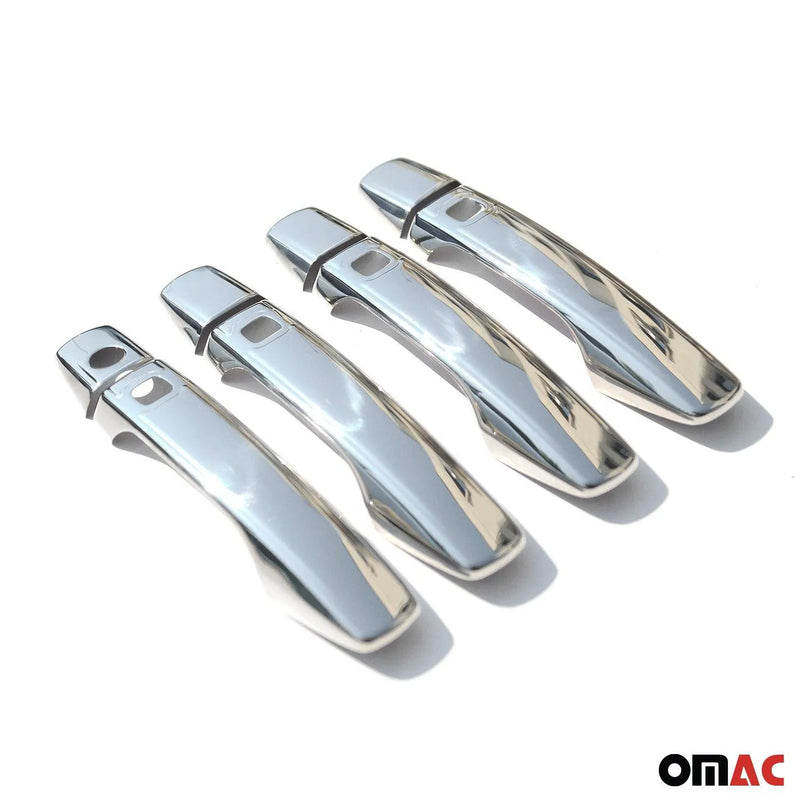 2016-2021 Lexus LX 570 Car Door Handle Cover Protector Steel Chrome 8 Pcs