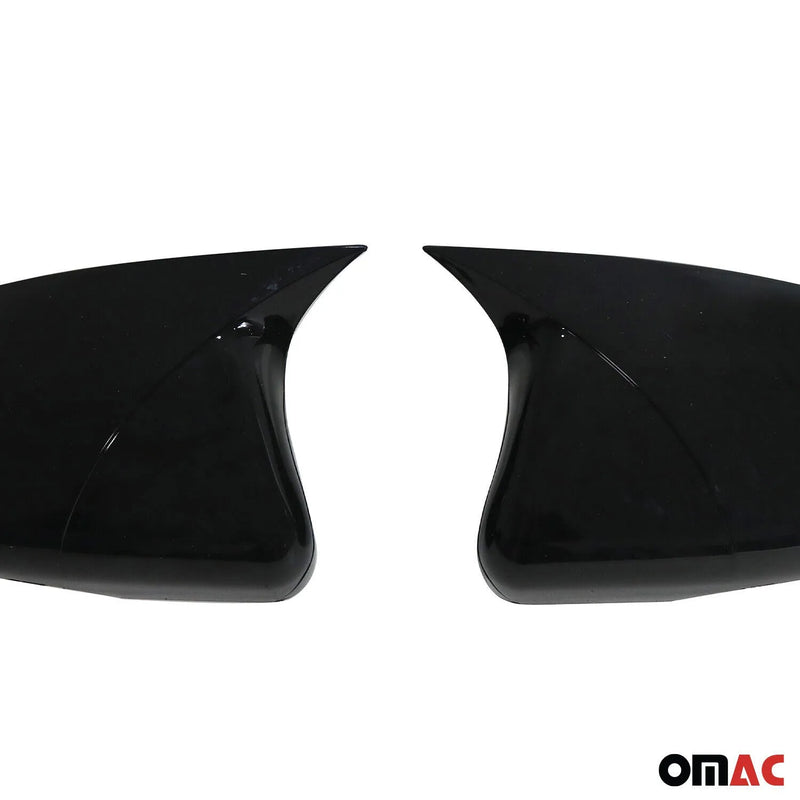 2010-2014 VW Golf Mk6 Side Mirror Cover Caps Piano Black 2 Pcs