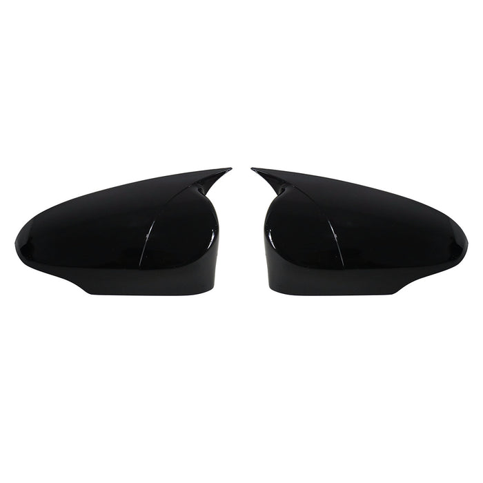 Side Mirror Cover Caps Fits Toyota C-HR 2018-2022 Piano Black 2 Pcs