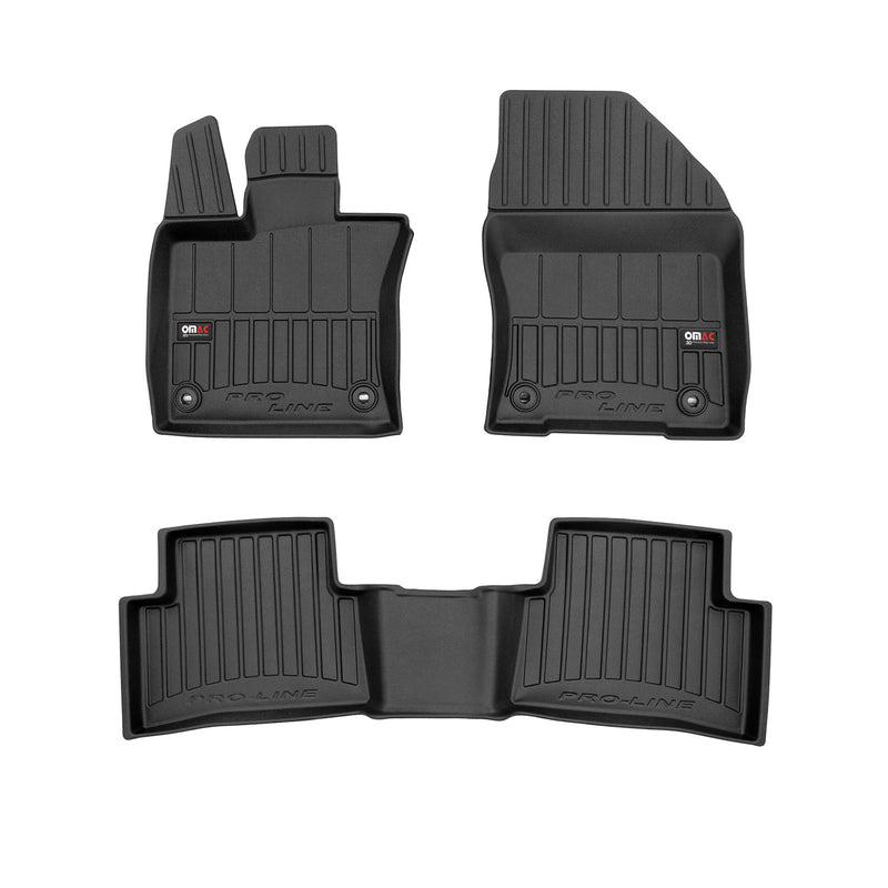 2015-2021 Ford Mustang Premium Floor Mats Liners Full Set All Weather Heavy Duty