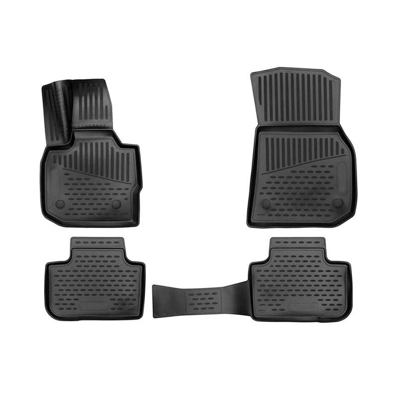 2018-2024 BMW X3 G01 Floor Mats Liners Full Set All Weather Black