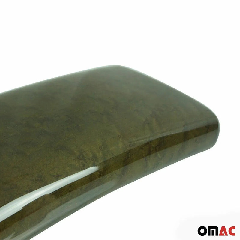 Armrest Box Lid Cover for Mercedes E Class W211 Sedan 2004-2009 Wood Black Green - OMAC USA