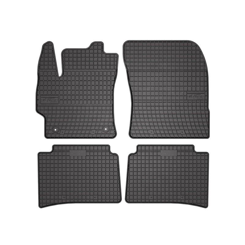 2020-2024 Toyota Corolla Floor Mats Liners Full Set All Weather Rubber Black