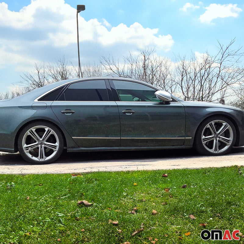 2010-2017 Audi A8 D4 Sedan Side Door Molding Trim Skirt Garnish