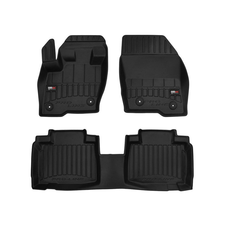 2015-2024 Ford Edge Premium Floor Mats Liners Full Set All Weather Heavy Duty