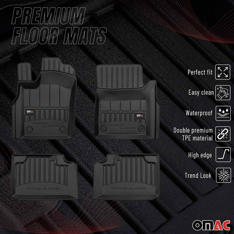 2013-2015 Jeep Grand Cherokee OMAC Premium Floor Matss Waterproof Heavy Duty