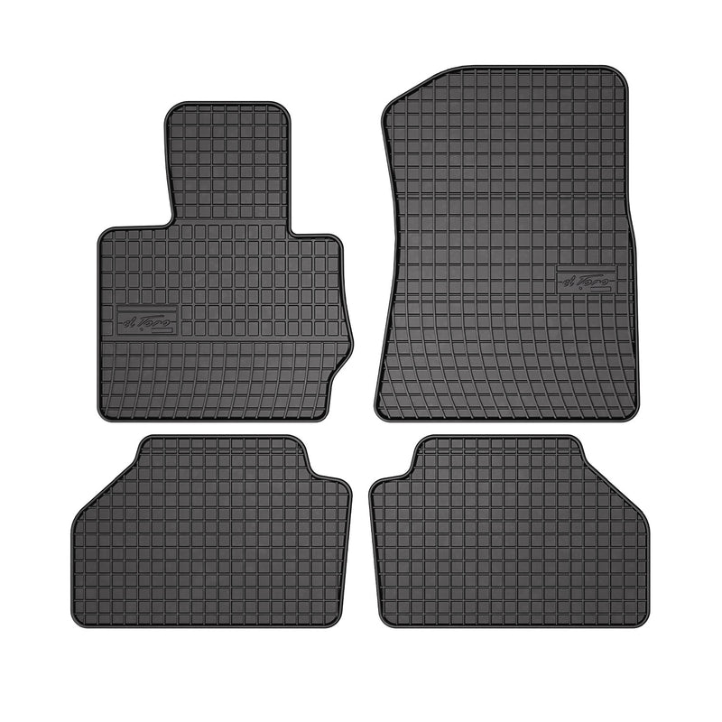 2015-2018 BMW X4 F26 Floor Mats Liners Full Set All Weather Rubber Black