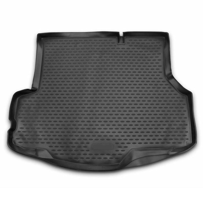 OMAC Cargo Mats Liner for Ford Fiesta Sedan 2011-2019 Waterproof TPE Black - OMAC USA