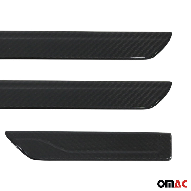 2021-2024 Hyundai Elantra Door Sill Scuff Plate Scratch Protector Carbon