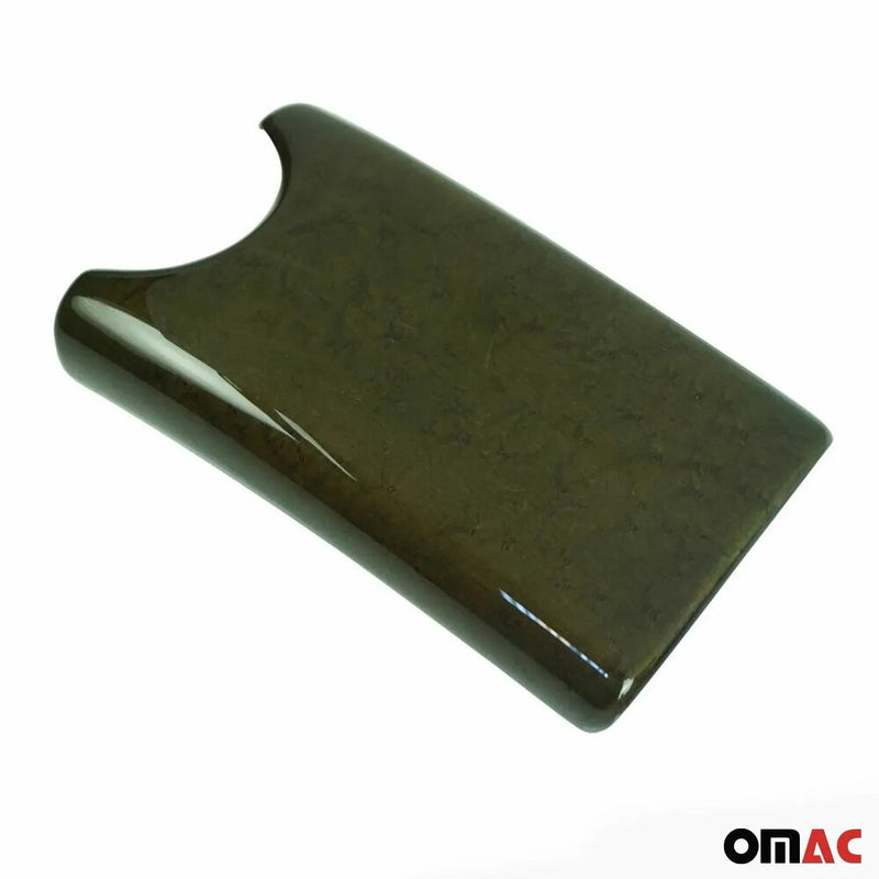 Armrest Box Lid Cover for Mercedes E Class W211 Sedan 2004-2009 Wood Black Green - OMAC USA