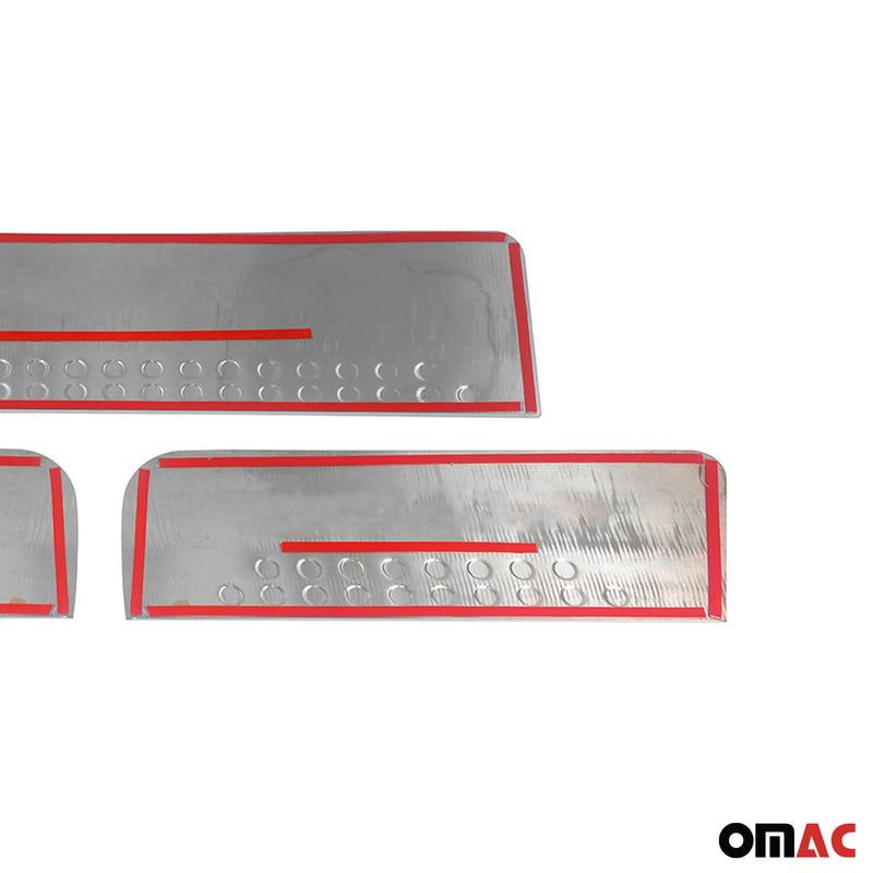 2006-2013 Mercedes Sprinter W906 Door Sill Scuff Plate Scratch Steel 3Pcs