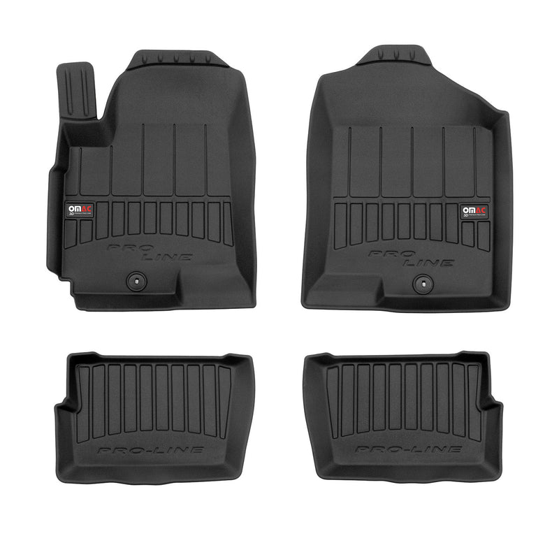 2010-2013 Kia Soul Premium Floor Mats Liners Full Set All Weather Heavy Duty