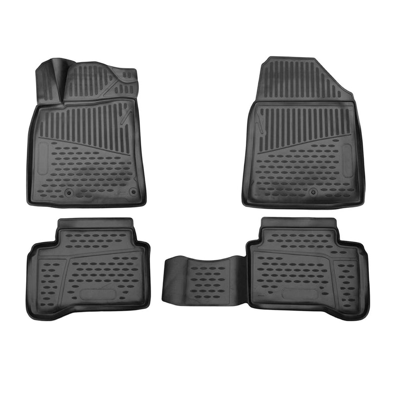 2017-2022 Hyundai Ioniq Hybrid PHEV Floor Mats Liners Full Set All Weather Black