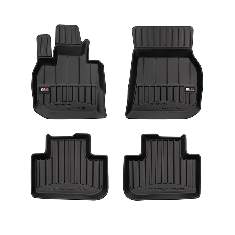 2018-2024 BMW X3 G01 Premium Floor Mats Liners Full Set All Weather Heavy Duty Black