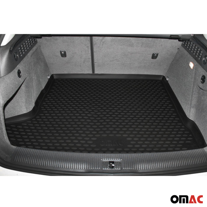 OMAC Cargo Mats Liner for Ford EcoSport 2013-2017 Pre-Facelift TPE Black