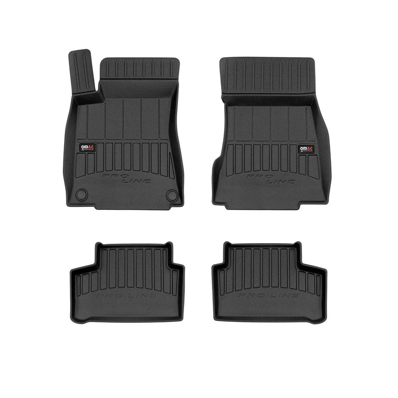 2019-2024 Mercedes B Class W247 Premium Floor Mats Liners Full Set All Weather Heavy Duty Black