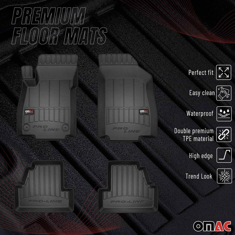 2013-2022 Buick Encore Premium Floor Mats Liners Full Set All Weather Heavy Duty