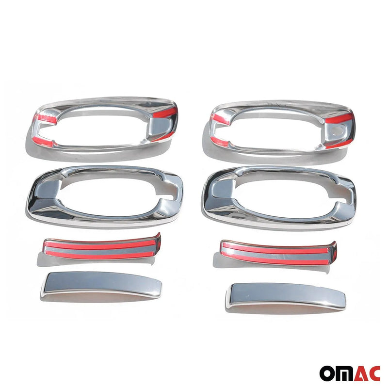 2015-2022 RAM ProMaster City Fuel Cap Cover & Mirror Cover Caps Set Steel