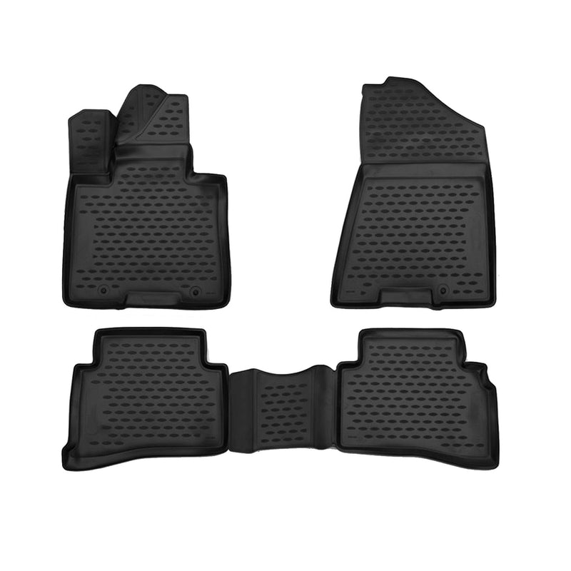 2016-2021 Hyundai Tucson Floor Mats Liners Full Set All Weather Black