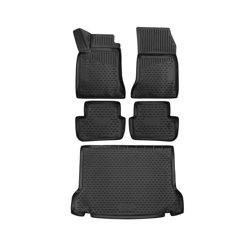 2020-2024 Mercedes GLA Class H247 Floor Mats & Cargo Liner Full Set All Weather Black